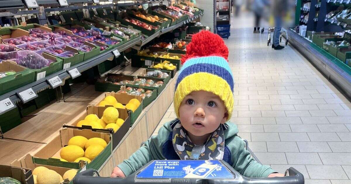 Mum claims Lidl trolley crushed her baby when it rolled off kerb and flipped over