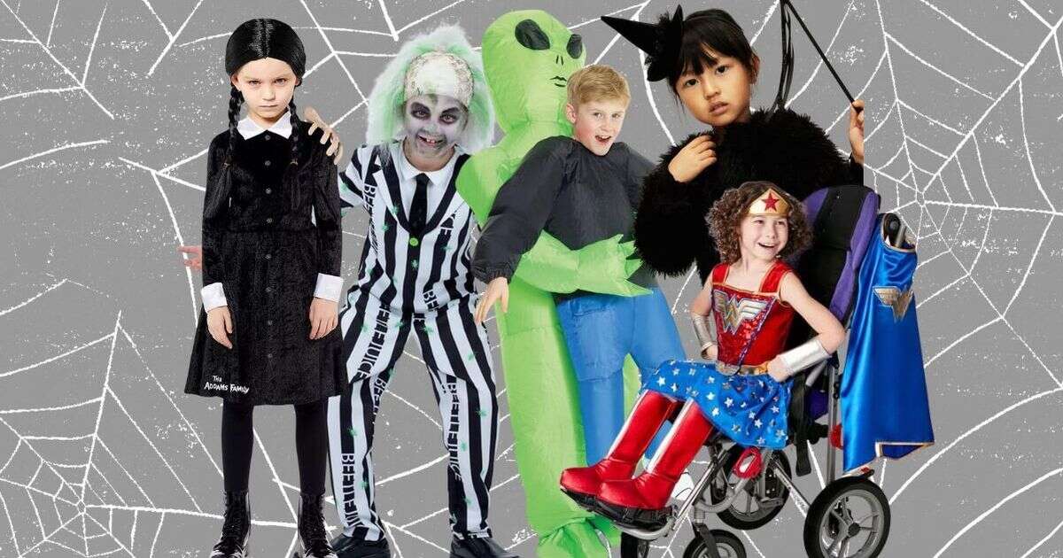 Top trending kids Halloween costumes for 2024 from £5, handpicked by a shopping expert