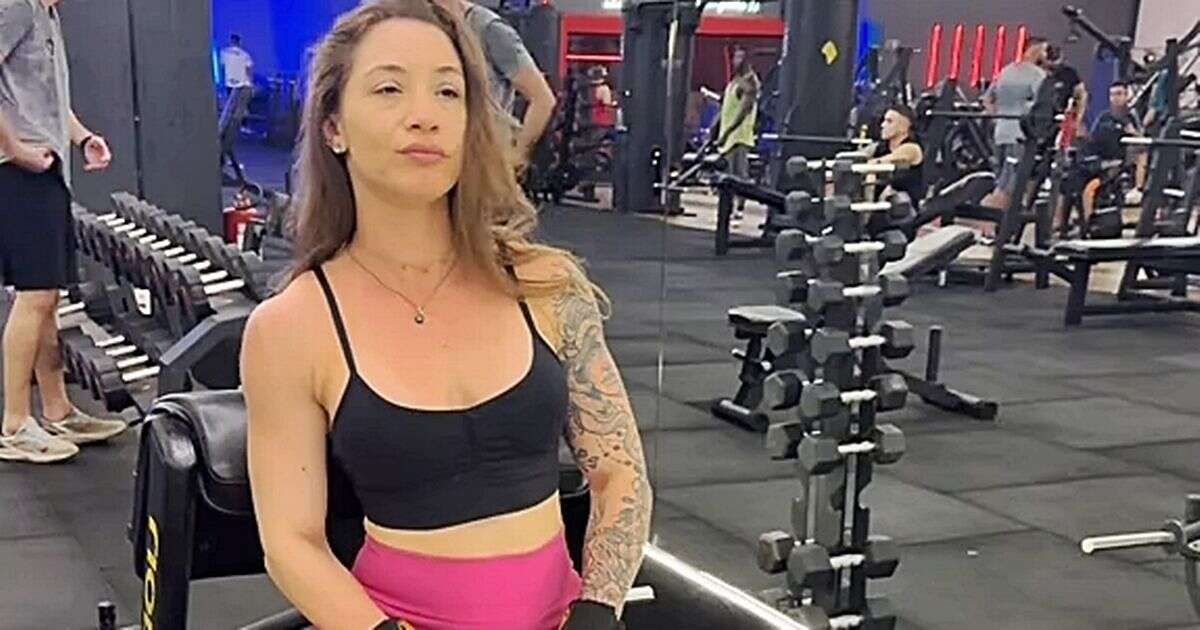 Fitness influencer sparks row after skimpy outfit gets her chucked out of the gym