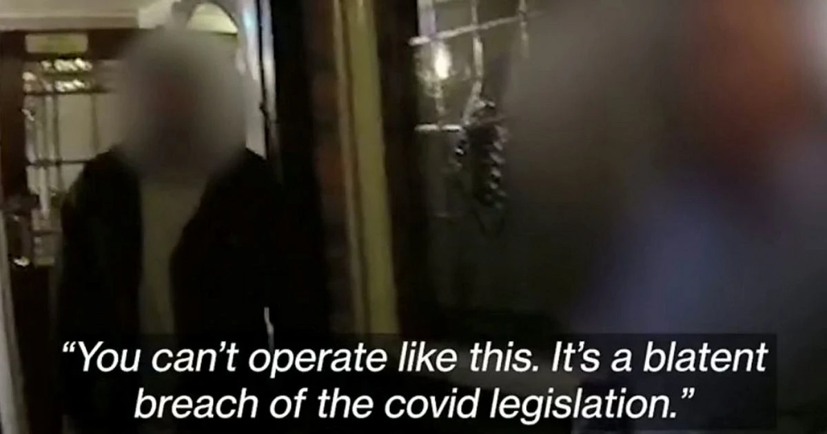 Police discover packed pub with a 'party atmosphere' and issue £10,000 lockdown fine