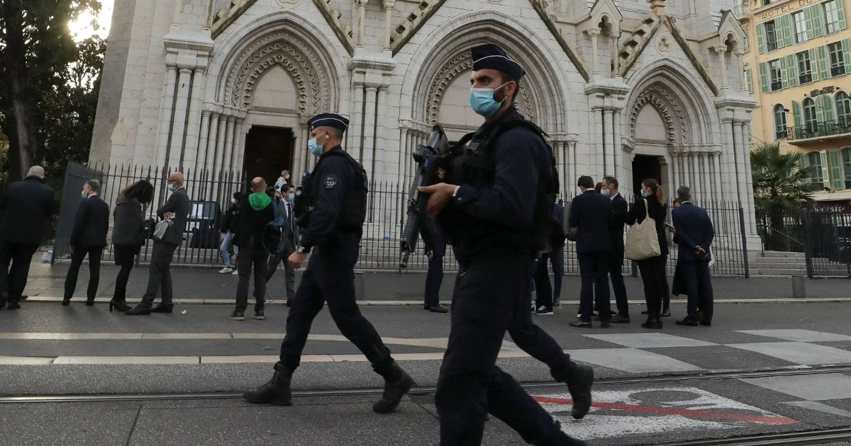 Inside Nice church as knifeman beheads victims in 30-minute rampage that killed 3