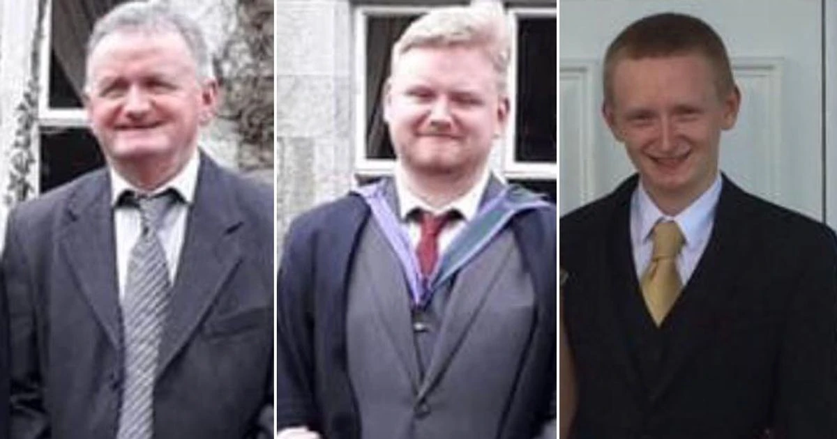 First pictures of two sons and dad found shot dead 'after inheritance disagreement'