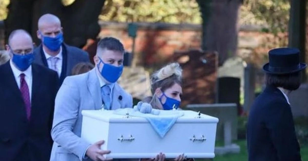 Family's heartbreak as baby laid to almost a year after tragic death