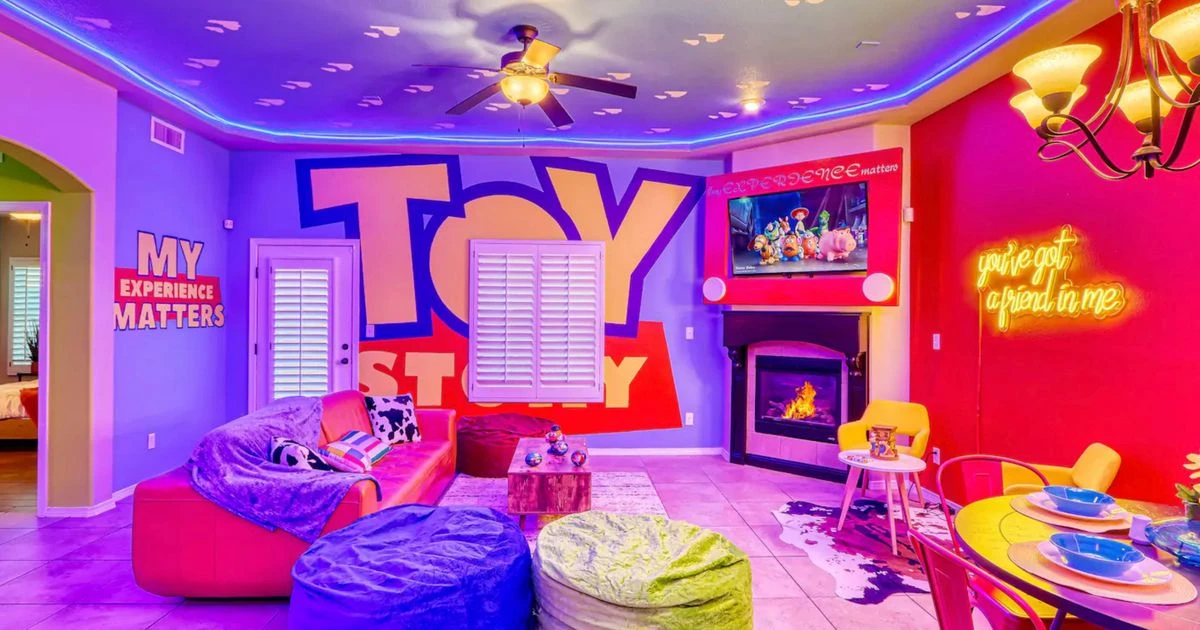 Toy Story fans need to add this themed Airbnb to their bucket lists immediately