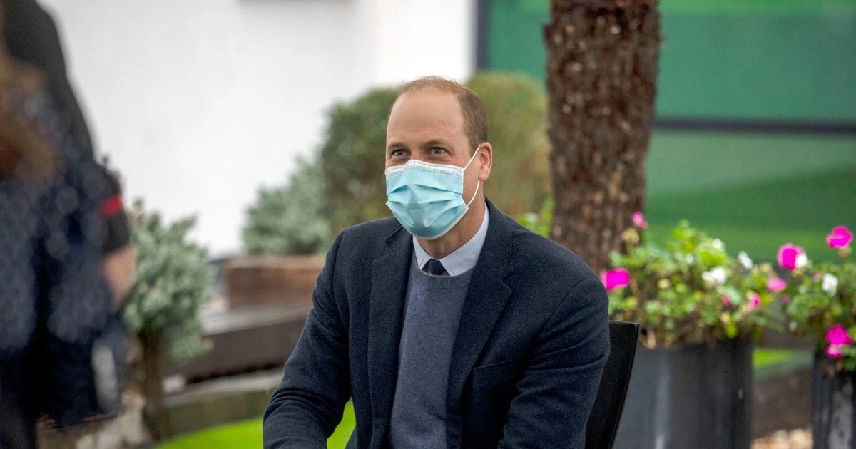 Prince William left 'struggling to breathe' with Covid a month after super spreader joke