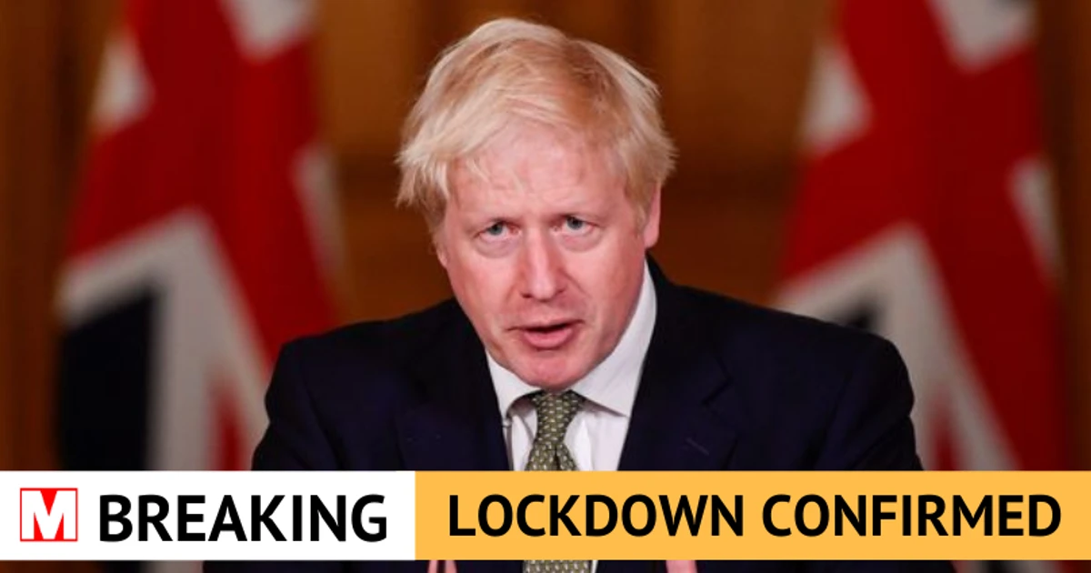 Boris Johnson puts England on new four-week lockdown with pubs and shops told to close