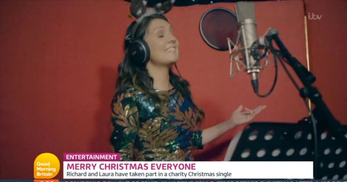 Good Morning Britain stars show off their vocals in charity Christmas single