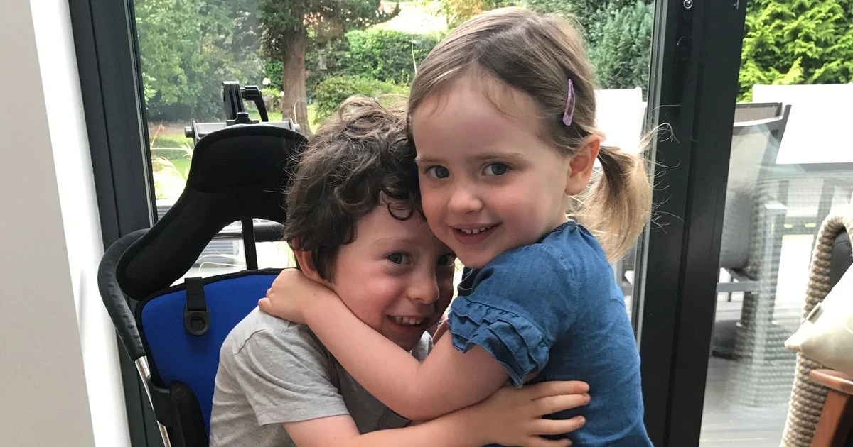 Eva, 3, takes on marathon challenge in bid to get premature twin brother walking