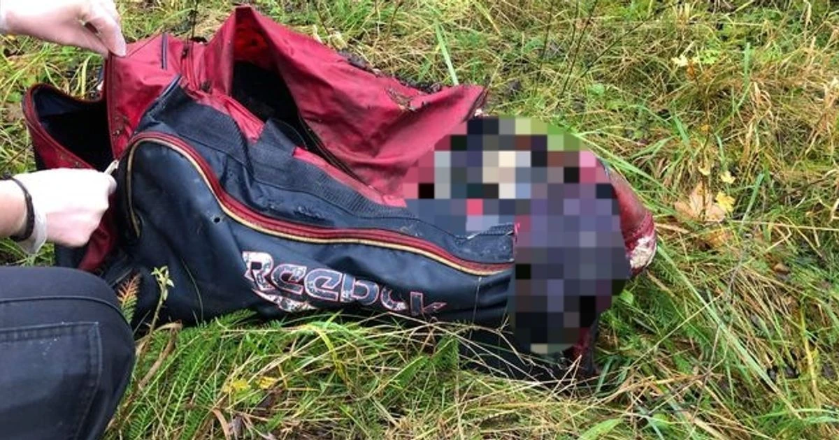 Mum and 14-year-old son find mutilated dead dog as severed paw falls out of bag