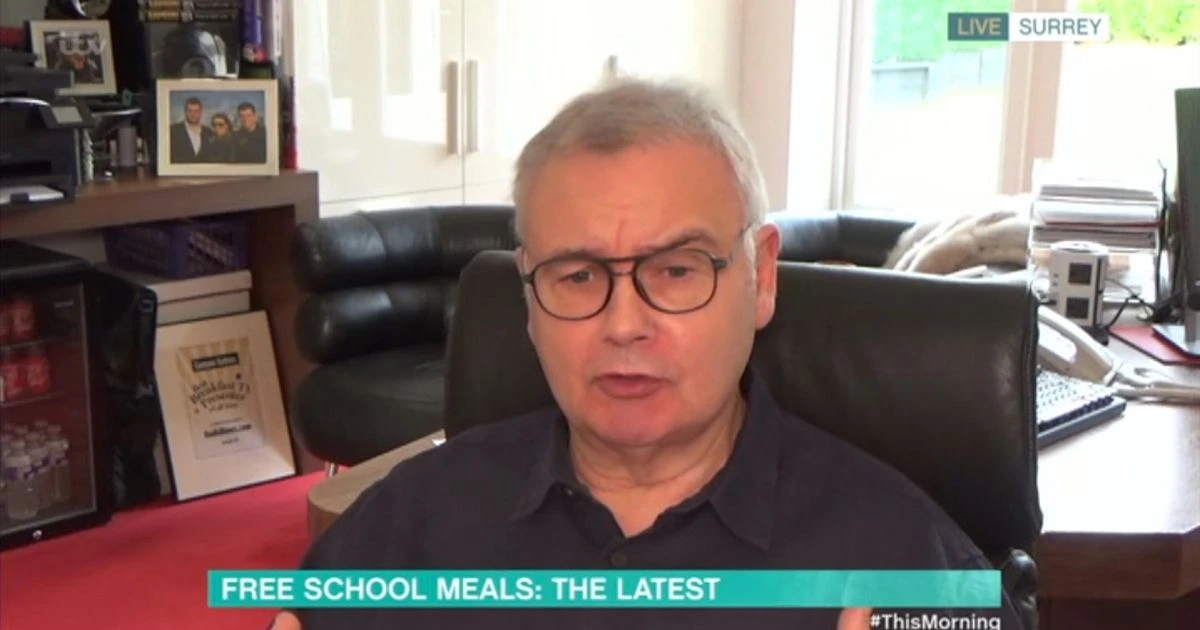 Eamonn Holmes slams 'morally wrong' Tory government for rejecting free meals for kids
