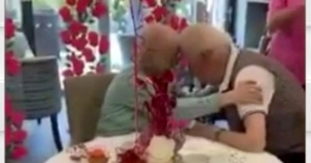 GMB viewers in tears as elderly wife surprises husband by moving into care home with him