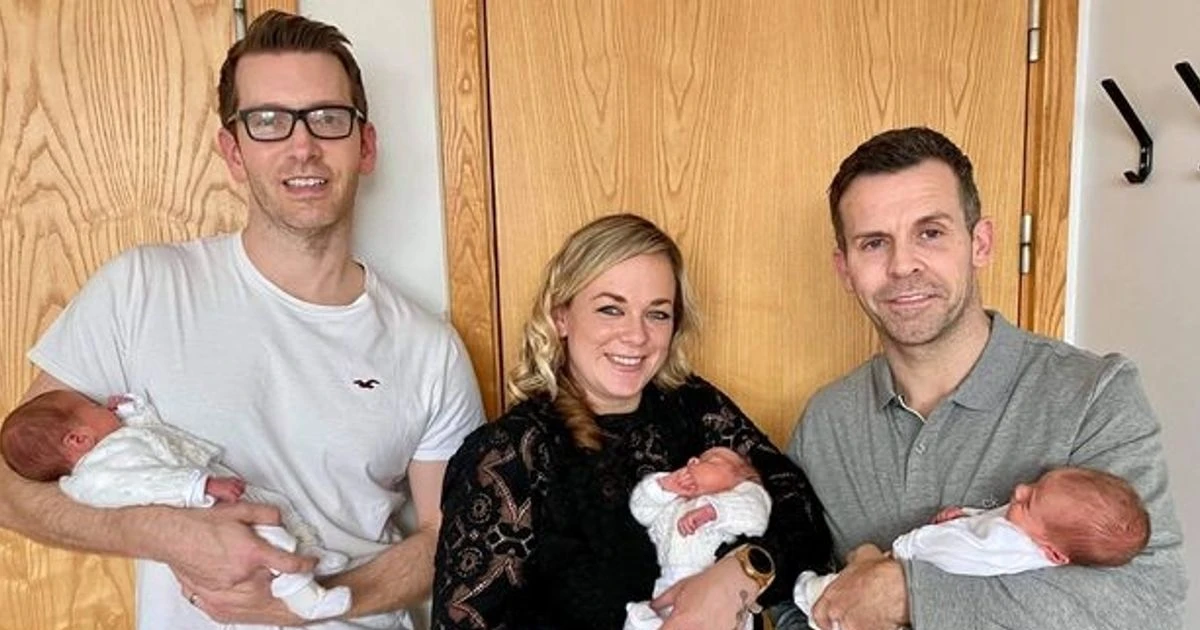 Surrogate mum, 30, becomes one of the first in the UK to deliver triplets