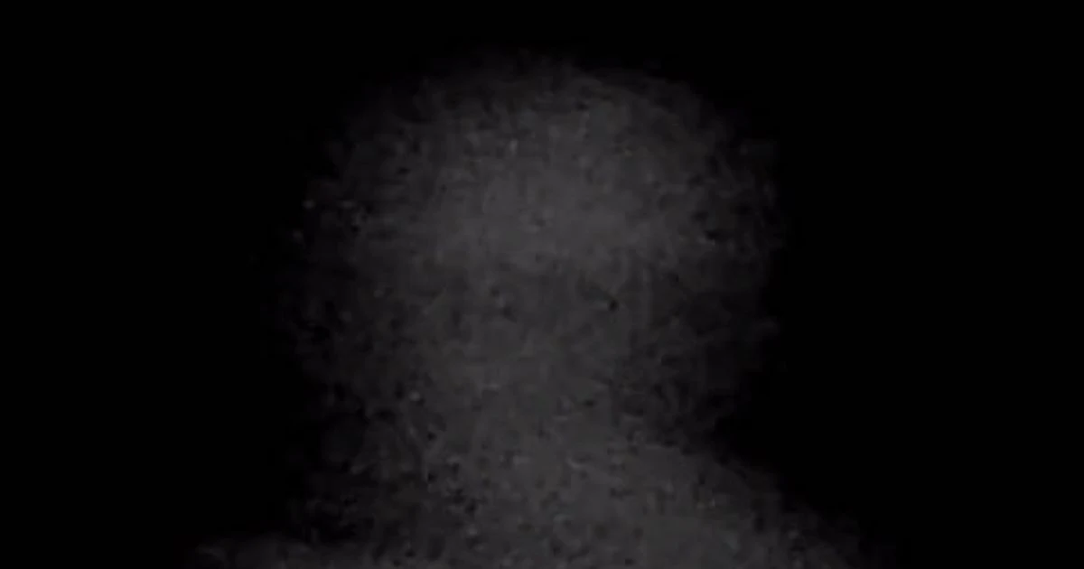 Woman gets a thrill after spotting 'ghost' looking right at her in eerie video