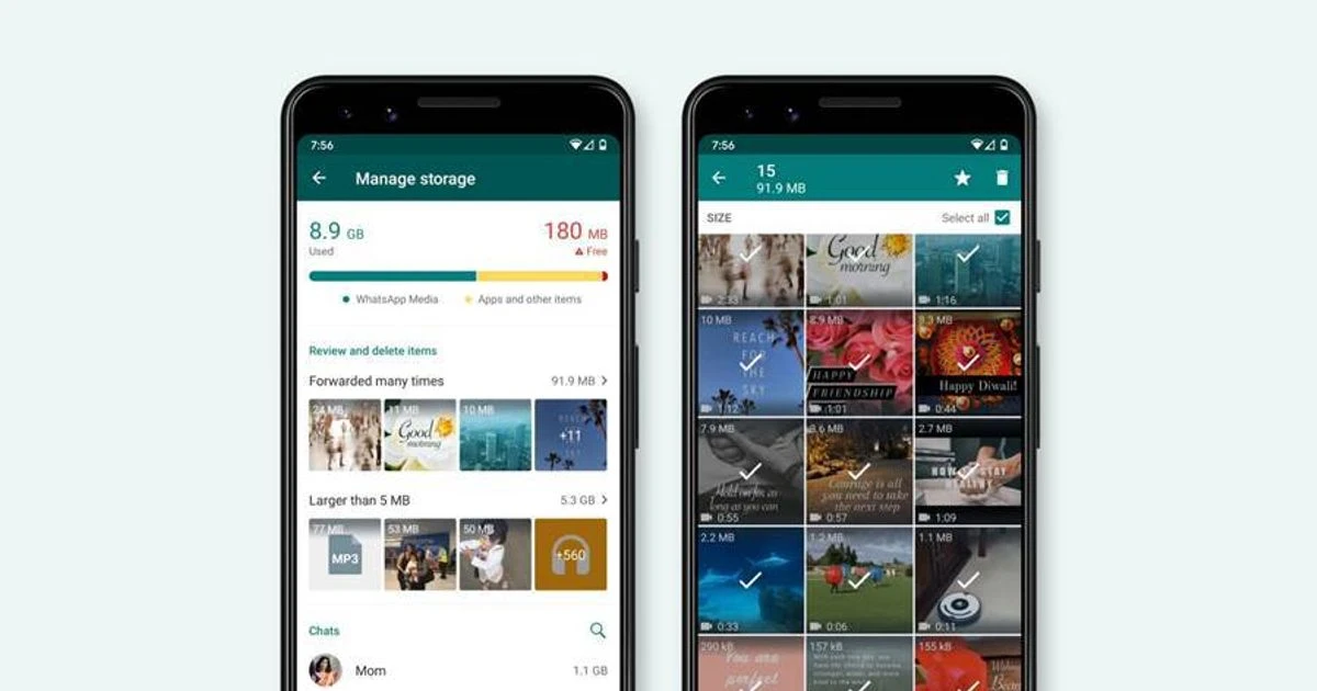 WhatsApp trick makes it much easier to free up storage space on your phone