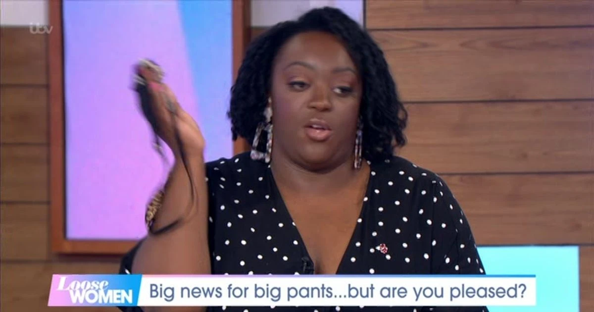Loose Women cry with laughter as Judi Love recalls her nightmare with a thong