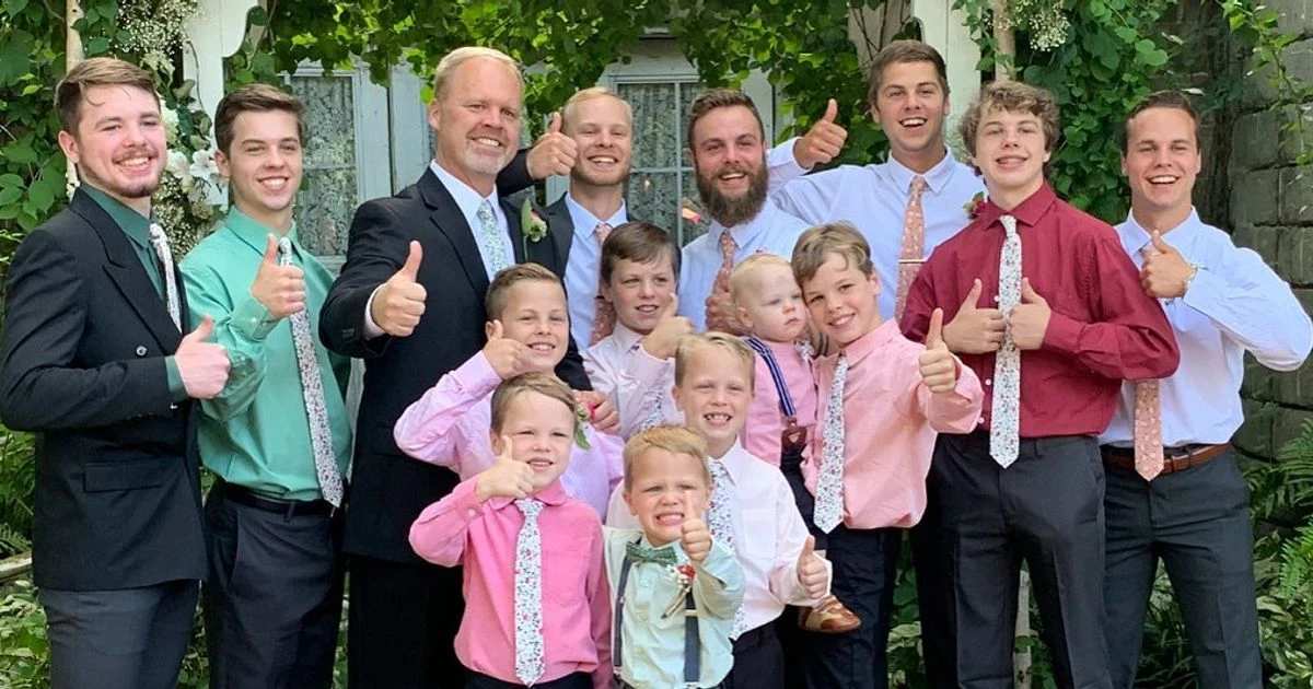 Couple with 14 sons finally welcome first daughter after 30 years