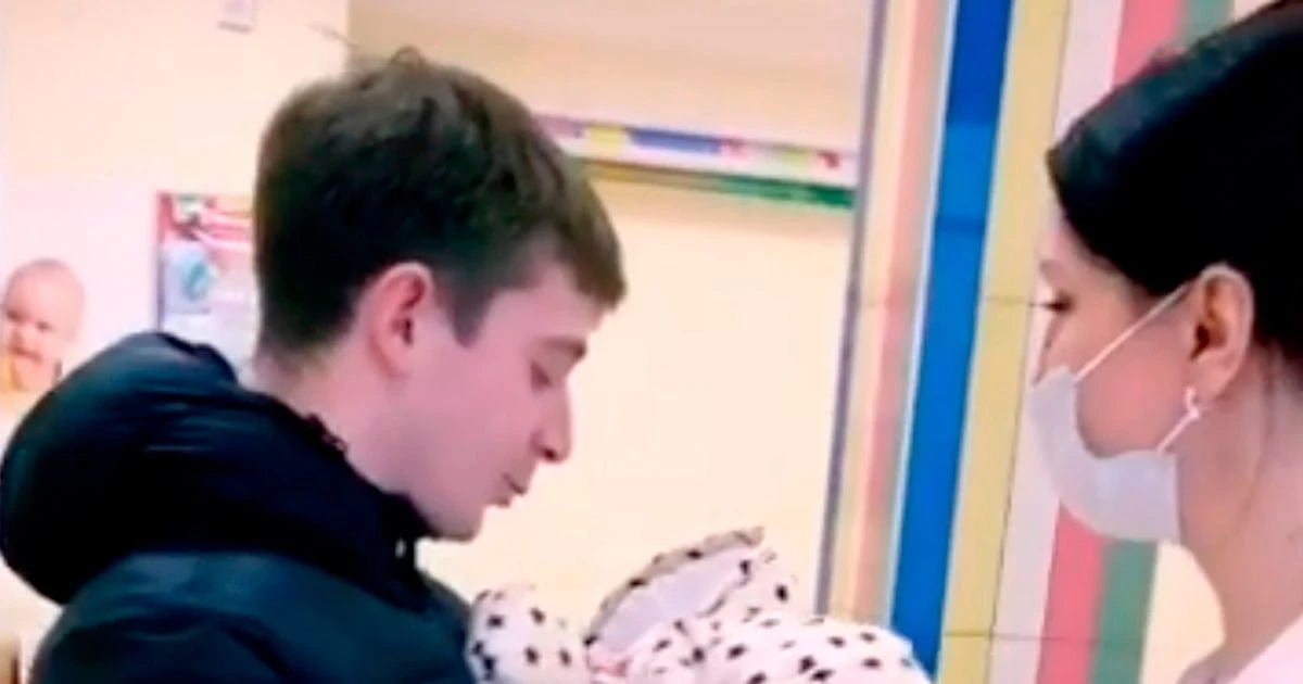 Woman, 35, shows off baby with stepson, 21, after affair behind husband’s back
