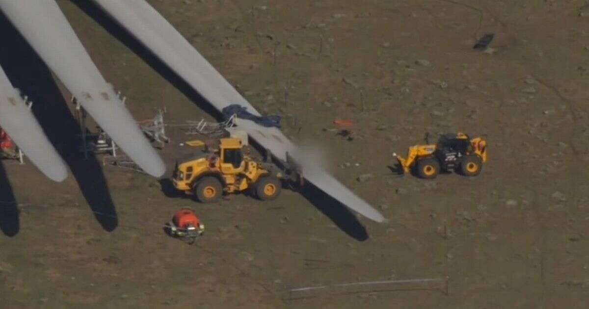 Man killed by wind turbine blade in horror accident as colleagues devastated