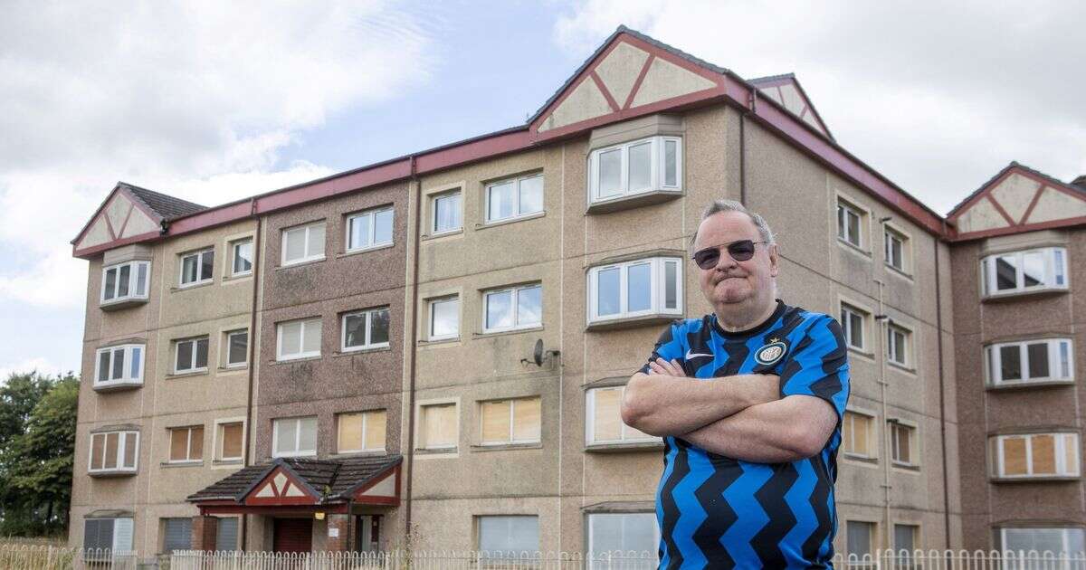 Retiree living alone on derelict council estate refuses to sell his flat in council row