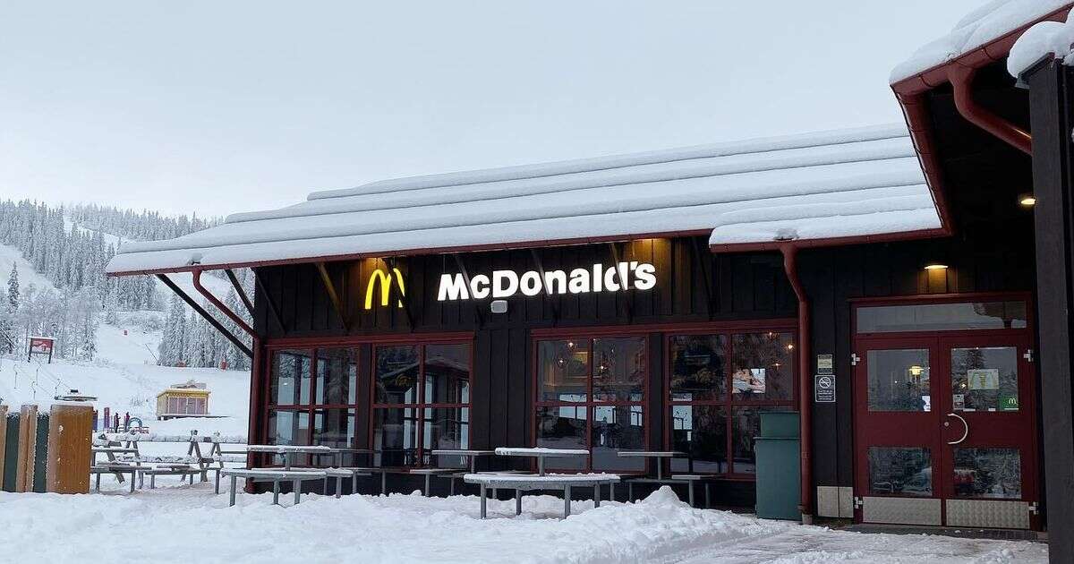 Woman tries 'world's only ski-thru' McDonald's – but people point out one flaw