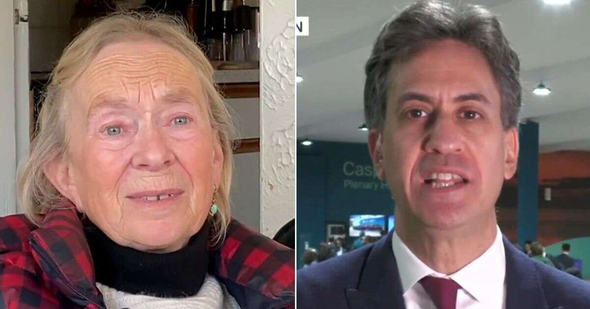 GMB plays tragic video of dying OAP who can't get winter fuel payments to Ed Miliband live on TV