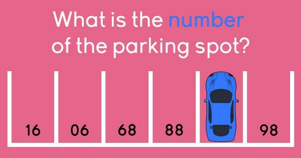 This parking riddle has 95 percent of people totally stumped - but is really easy