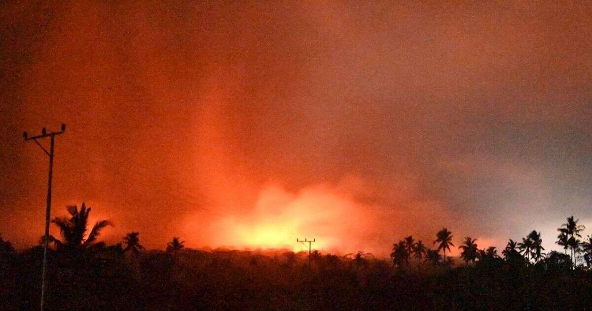 Indonesia volcano eruption: At least 10 killed as lava and flaming rocks shoot into sky