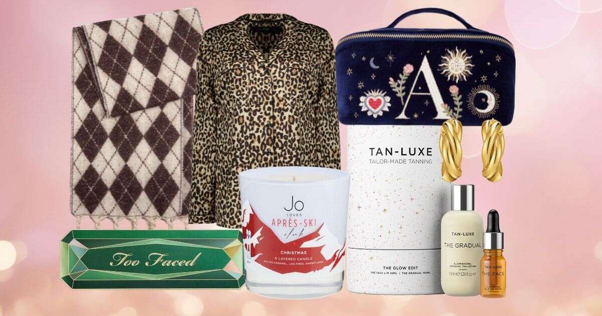 Our pick of the best Christmas gift ideas for her – including £25 pyjamas that look designer