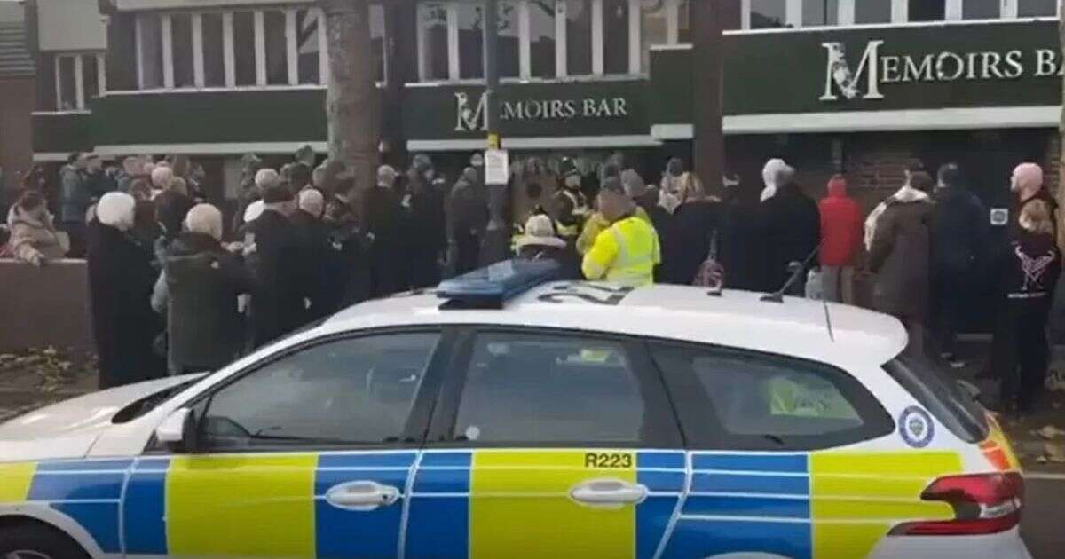 Remembrance Day parade descends into chaos as man arrested and crowds shout 'traitor'