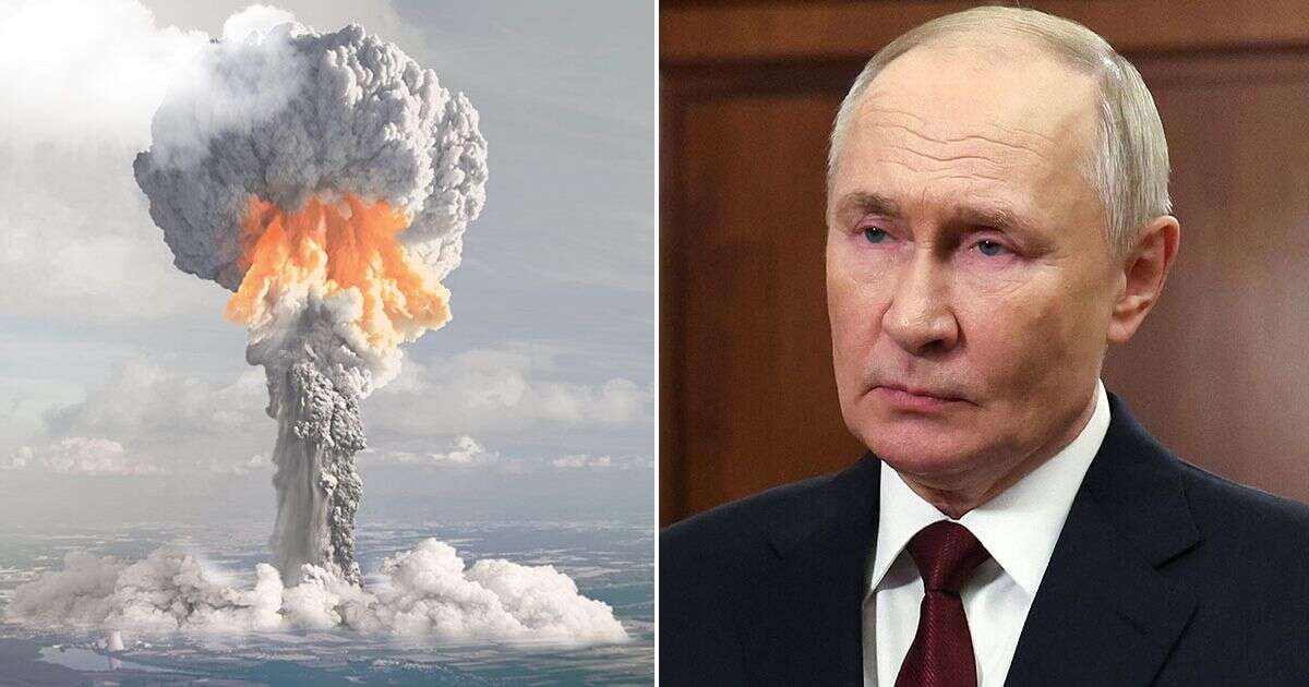 Terrifying map reveals exact areas of UK that could be destroyed by Russian nuclear attack