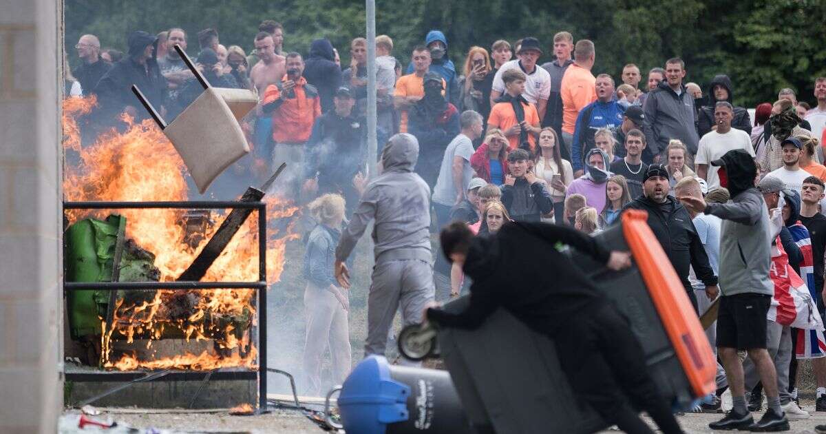 Girl rioter, 16, hurled rocks at police to try to impress boy she fancied