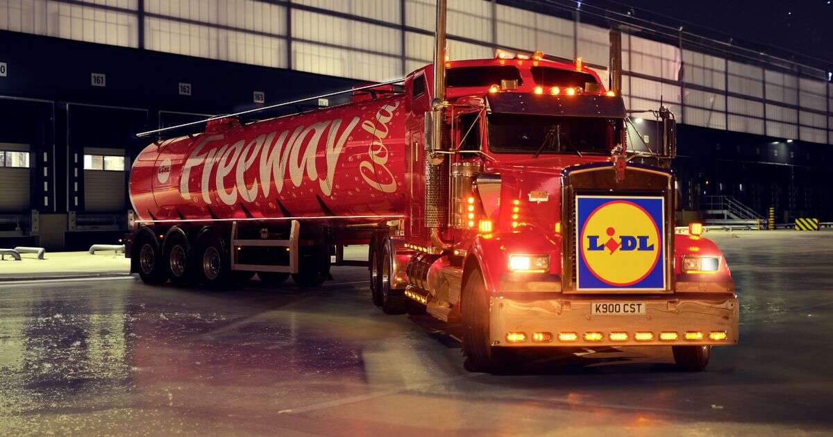 Lidl reveals Christmas cola truck which will hand out presents - see areas it will visit