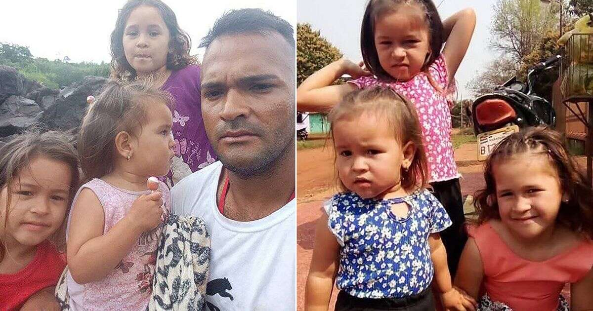 Killer ties three daughters to himself and jumps off bridge to 'get back at ex'