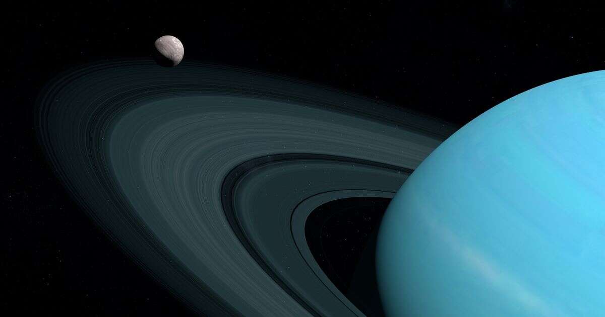 Moon named 'Miranda' orbiting Uranus appears to have an ocean and possibly life