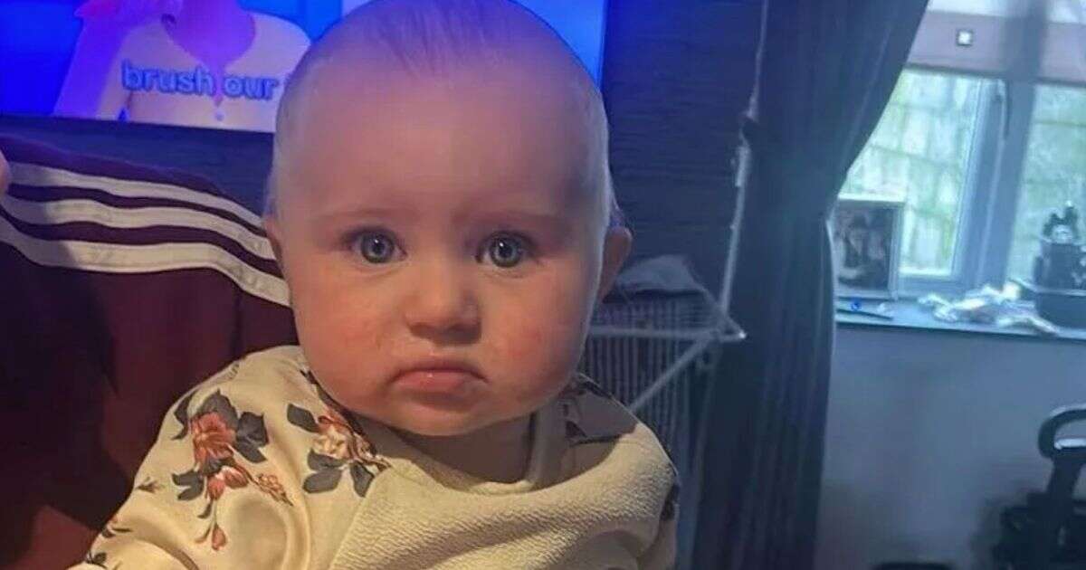 Baby starts choking on toast as parents race to hospital with minutes to spare