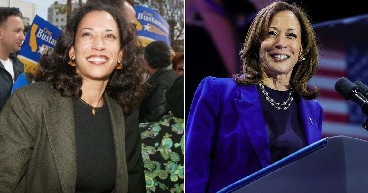 Kamala Harris' incredible evolution from McDonald's worker to presidential candidate