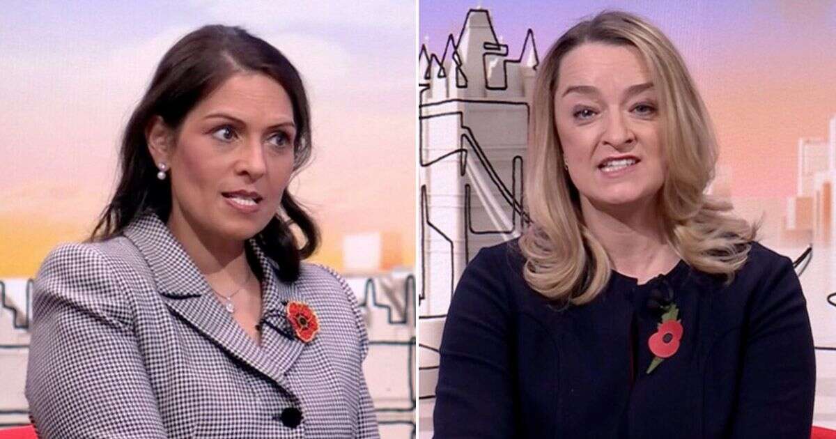 Priti Patel tied in knots by BBC's Laura Kuenssberg on past Donald Trump comments