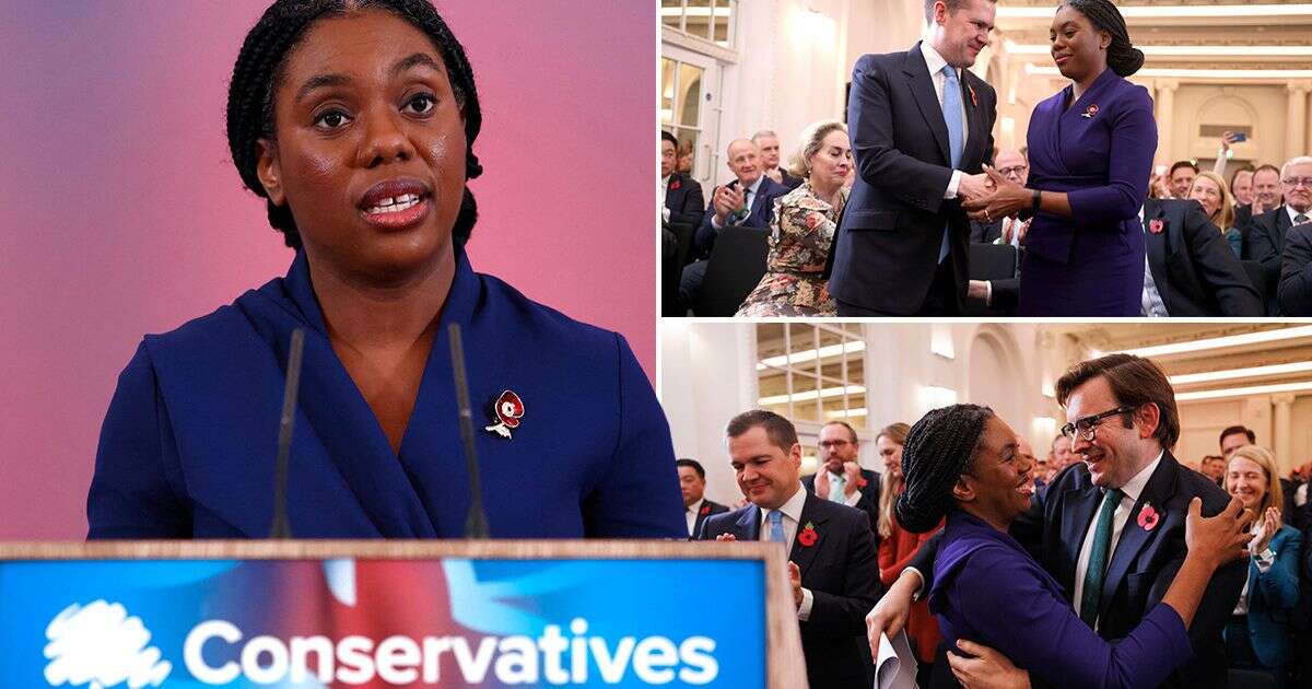 Kemi Badenoch named new Conservative leader as she wins race to succeed Rishi Sunak