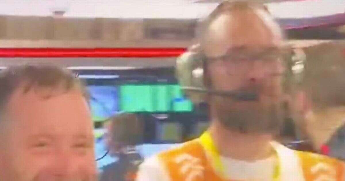 FIA official caught celebrating Max Verstappen moment during Brazilian GP by TV cameras