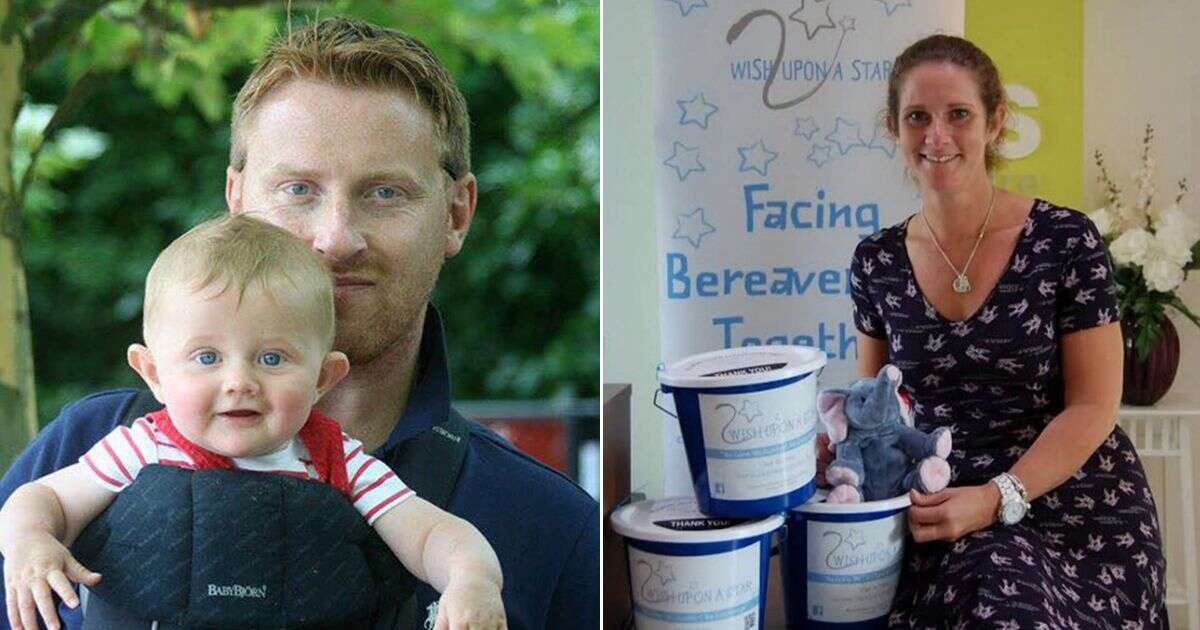 'I lost my baby and husband five days apart - my world crumbled but now I help others'