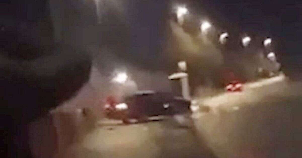 Horror moment 56-year-old 'boy racer' ploughs into crowd killing two teens