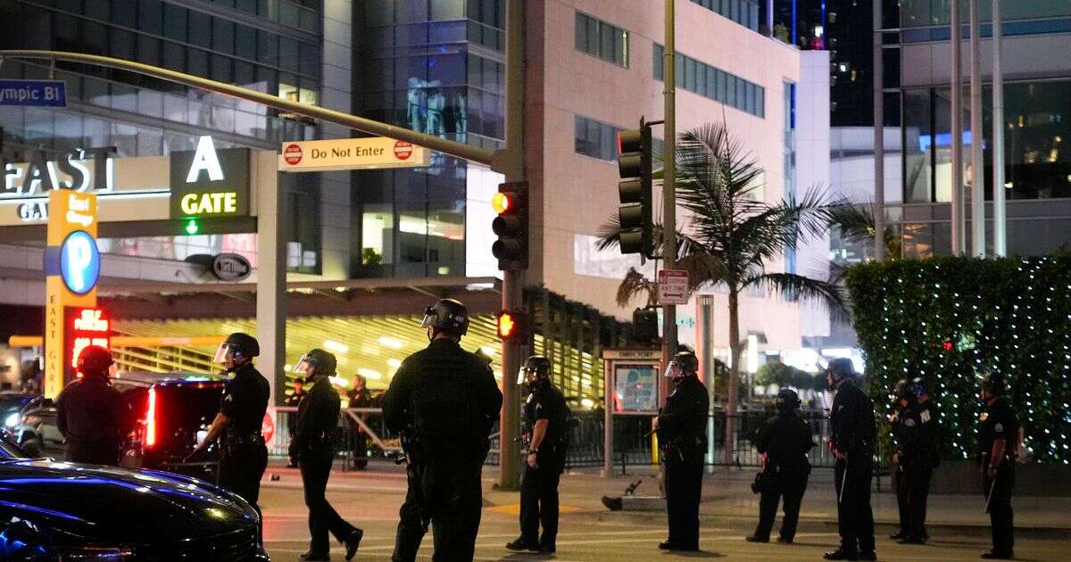 LA Dodgers parade chaos sparks looting and fires on the streets after World Series win