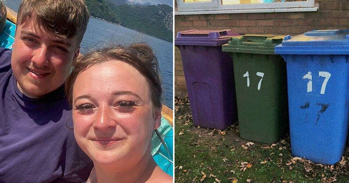 Couple fined £1,200 after thieves rip open bin bag outside home and move it 30ft