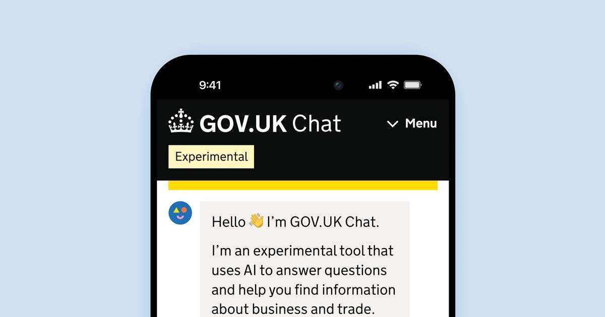 'I tried the Government's new AI chatbot - it didn't like some of the questions I asked'