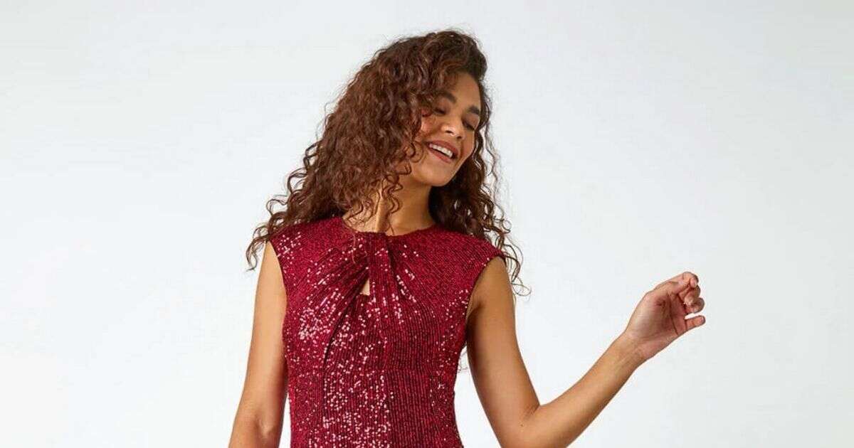 Roman's red dress that's perfect for Christmas has shoppers raving they ‘had lots of compliments’