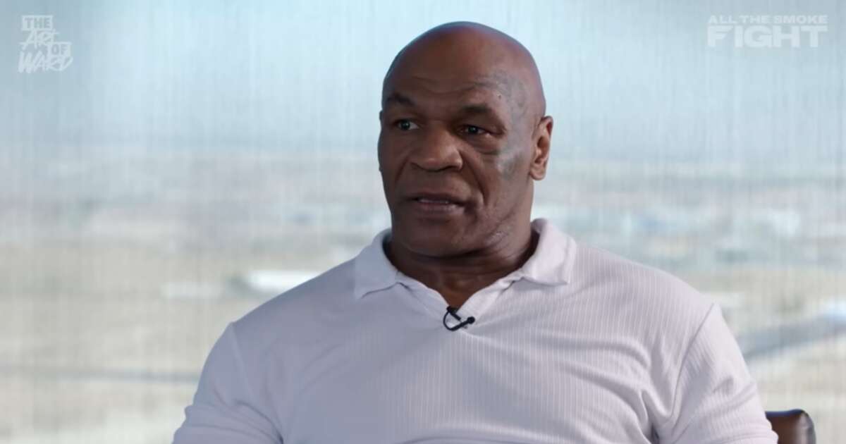 Tearful Mike Tyson admits he wouldn't wish his controversial life 'on anybody'