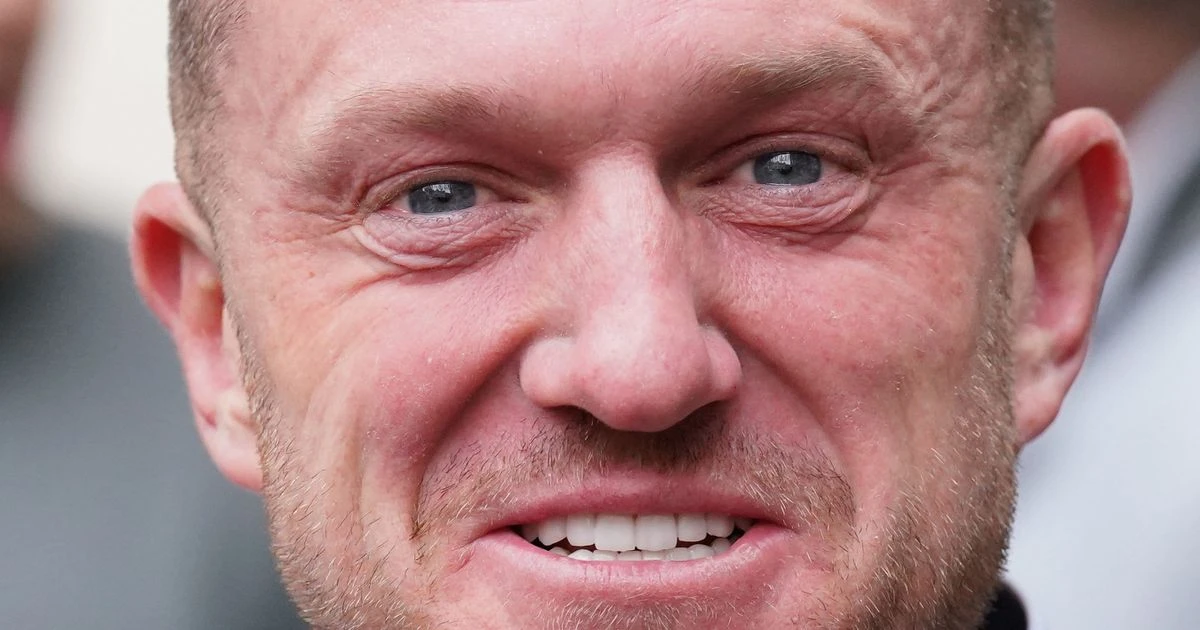 Far-right activist Tommy Robinson walks free from jail