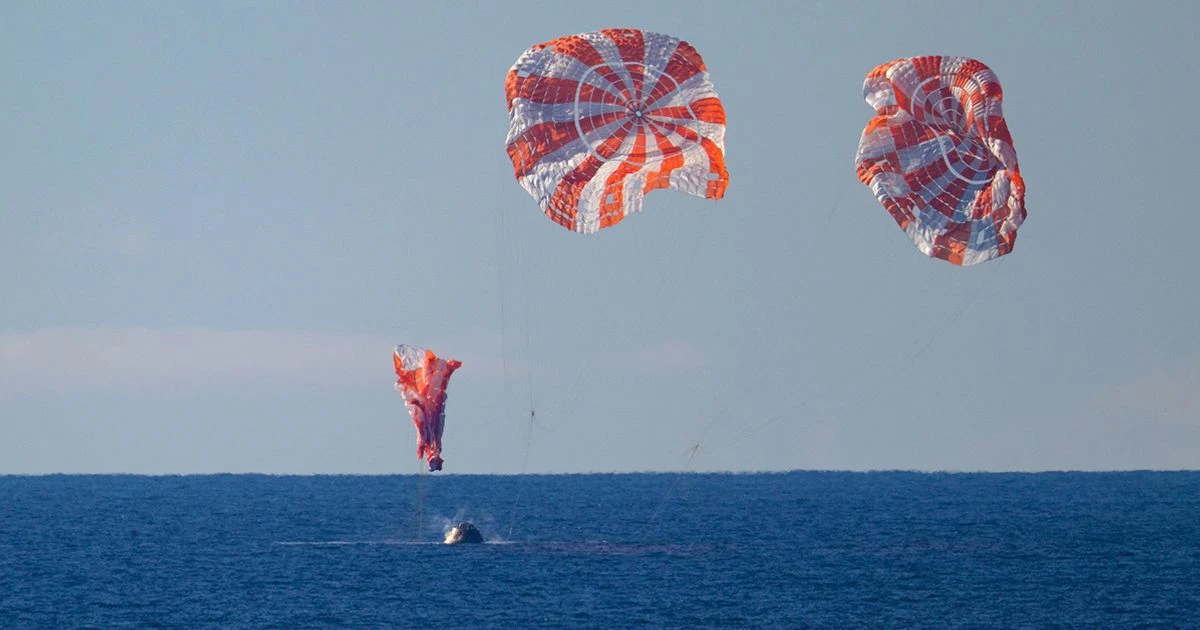 Artemis moon mission in amazing photos as astronauts return to Earth