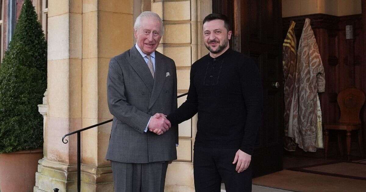 King Charles meets Zelensky at Sandringham after Donald Trump peace talks collapse