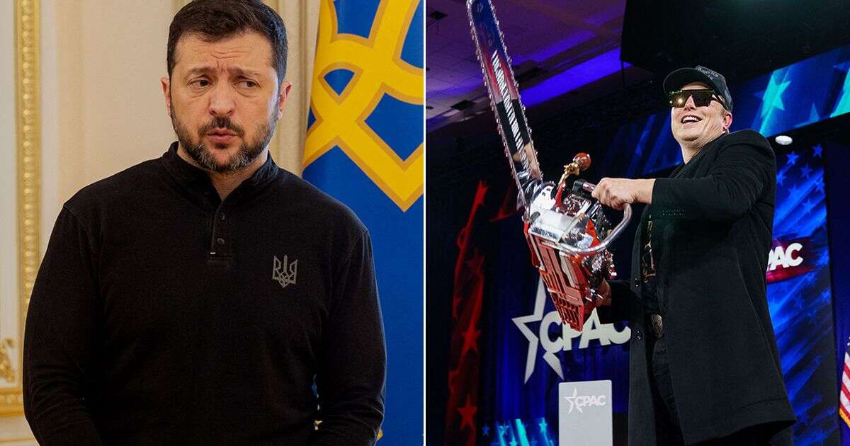 Elon Musk goes on bizarre rant accusing Zelensky of 'feeding off dead Ukrainian bodies'